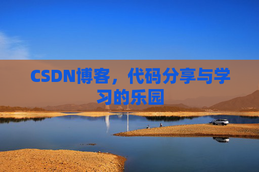 CSDN博客,代码分享与学习的乐园